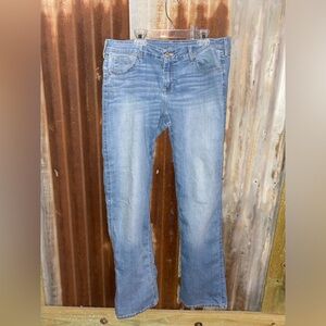 Hollister Light Blue Straight Leg Jeans